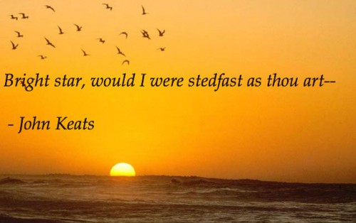 keats bright star